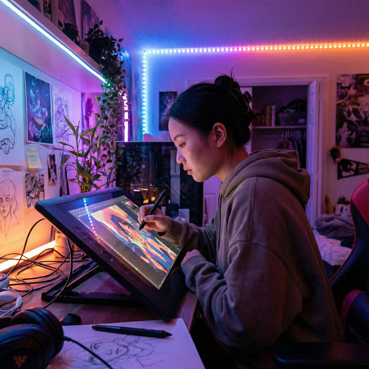 黄色仓库创作者画意人生